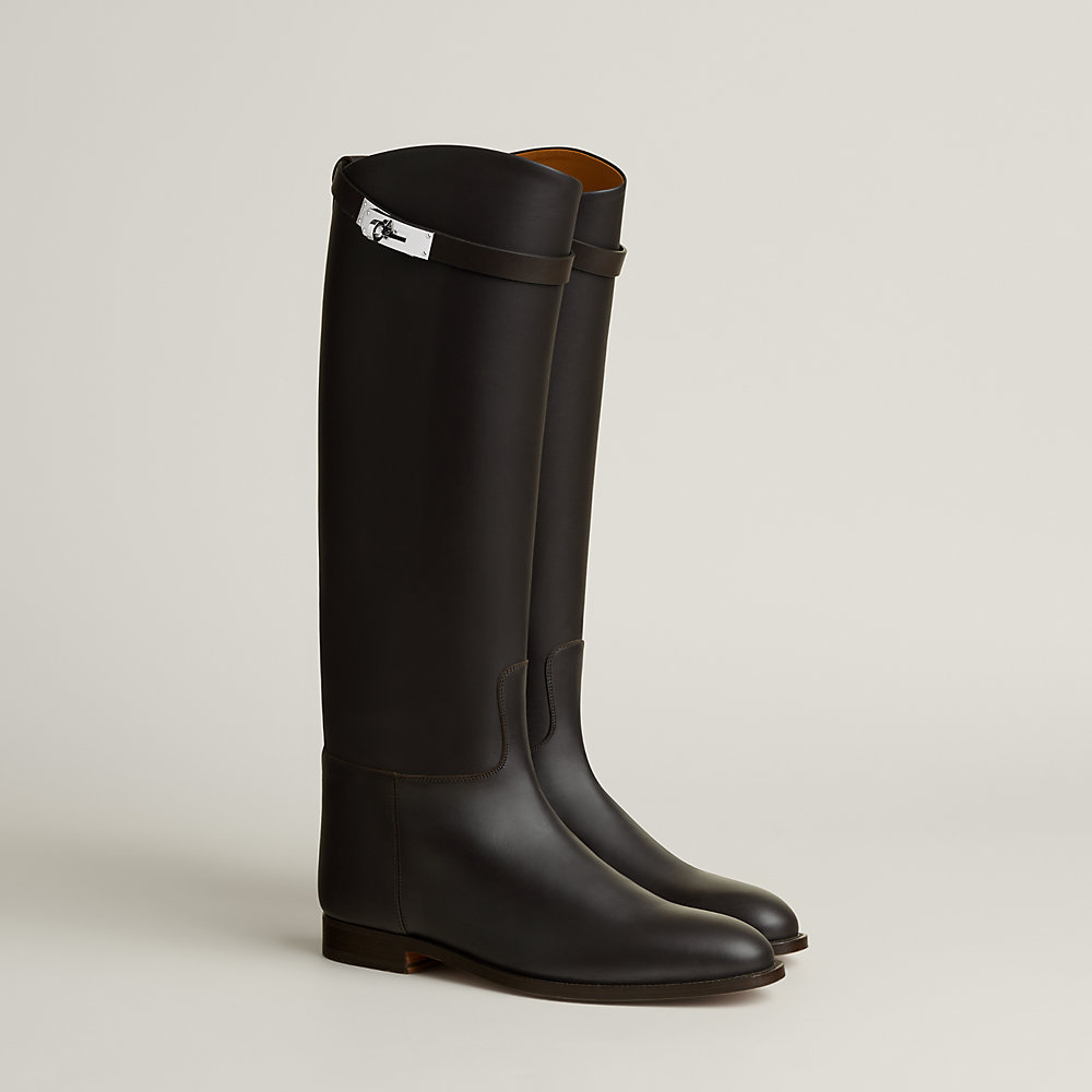 Hermès ブラック ボウタイ Jumping boot | Hermès USA